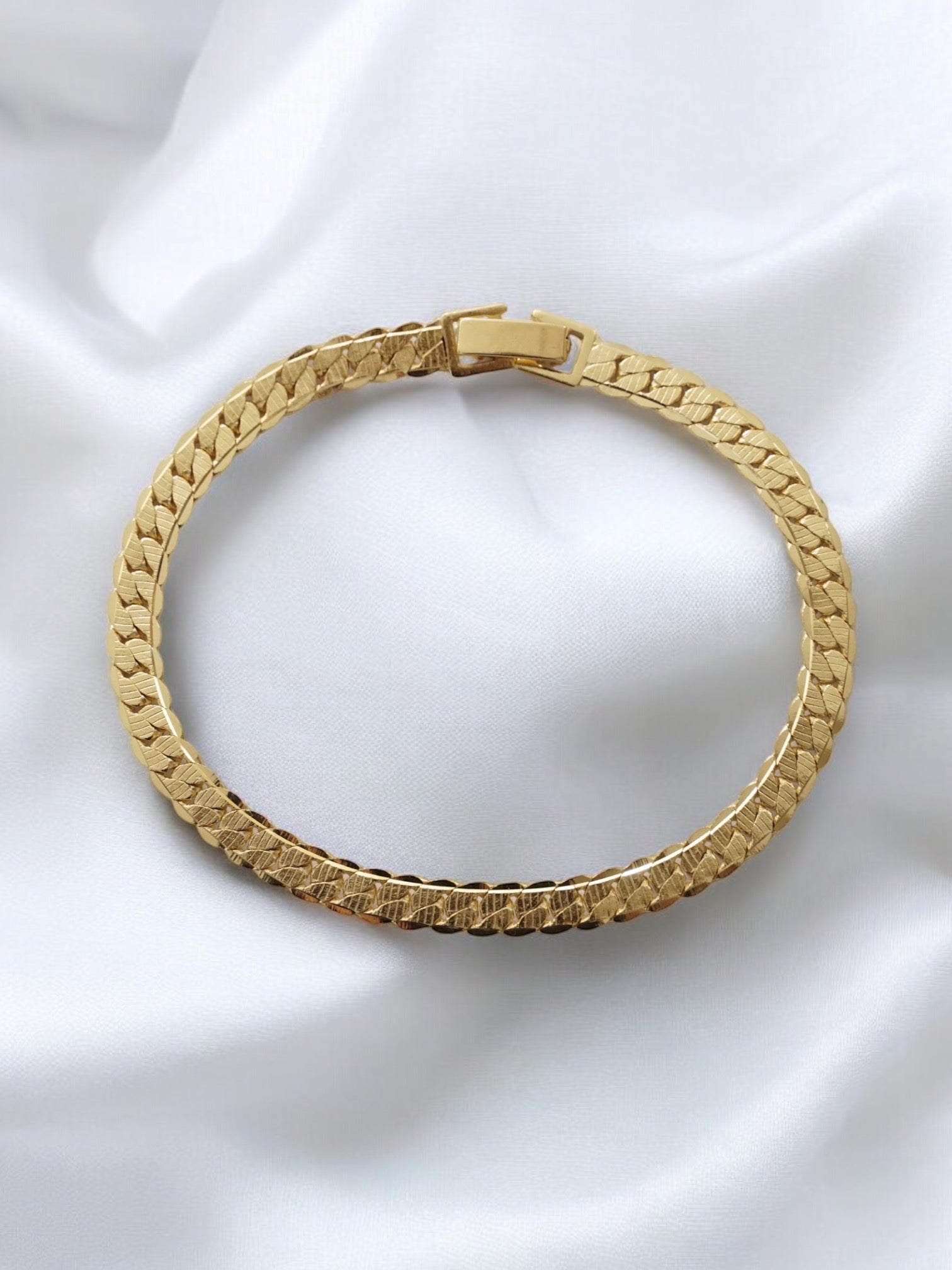 Flat Cuban Bracelet