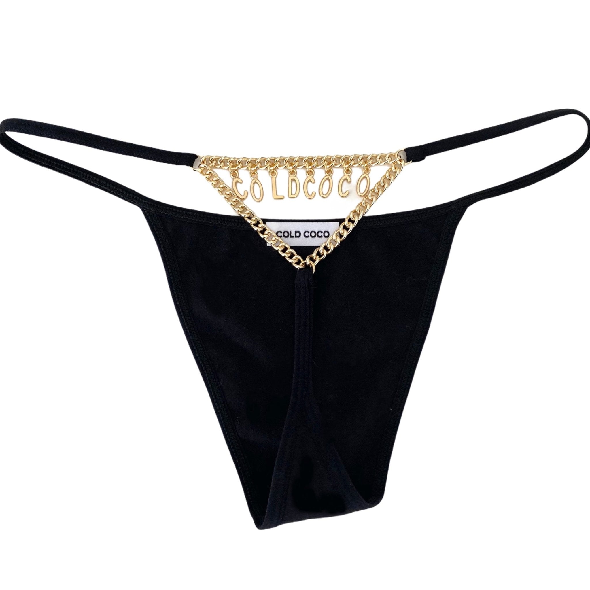 Black Custom G - String 2.0 - COLD COCO